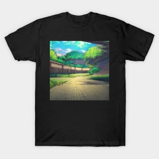 Anime Style Landscape T-Shirt